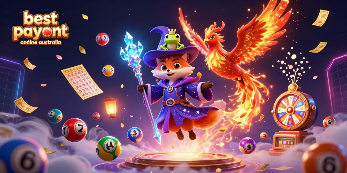 Experience the thrill at the best payout casino online Australia with a magical scene of gaming excitement.